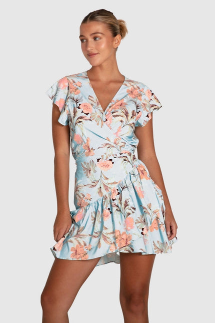 Love Shack Mini Wrap Dress