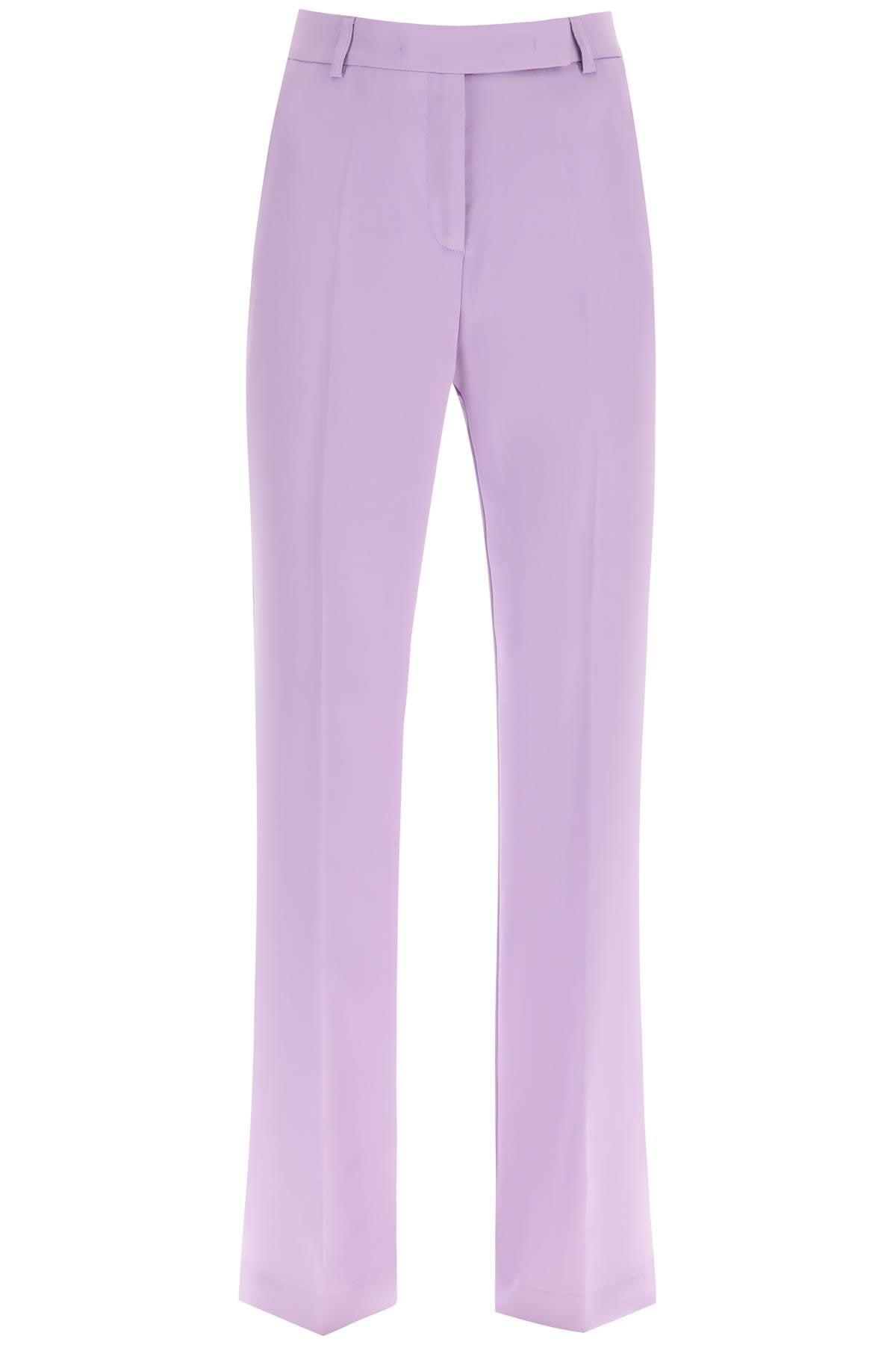 'Lover' Satin Trousers-women > clothing > trousers-Hebe Studio-Urbanheer