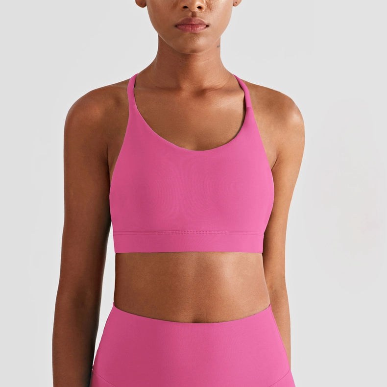 Luna Triangle-Back Sports Bra