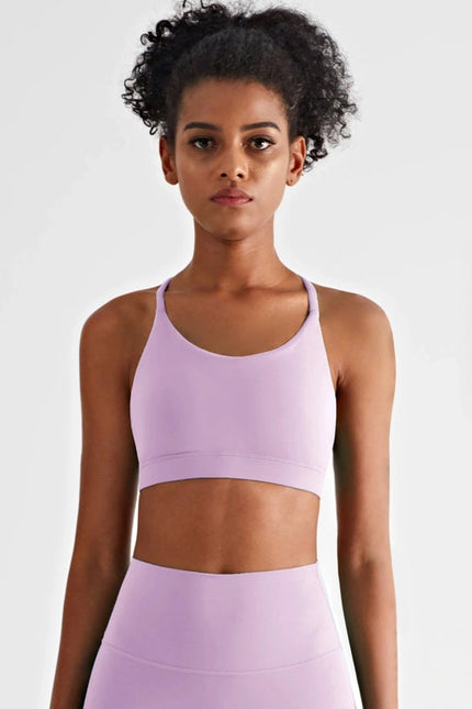 Luna Triangle-Back Sports Bra