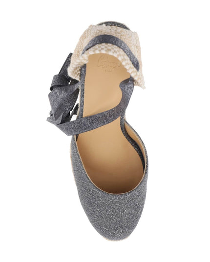 Lurex Carina Wedge Espadrilles