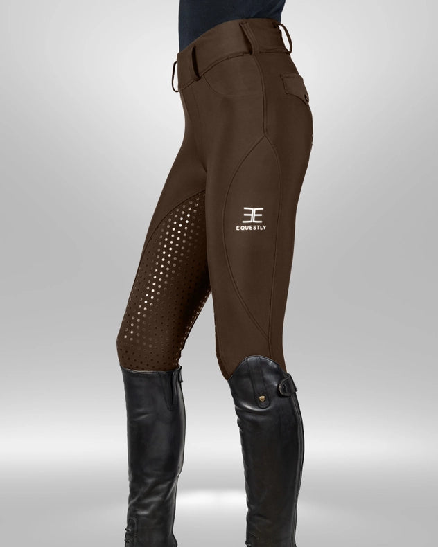 Lux Gripteq Mocha Riding Pants