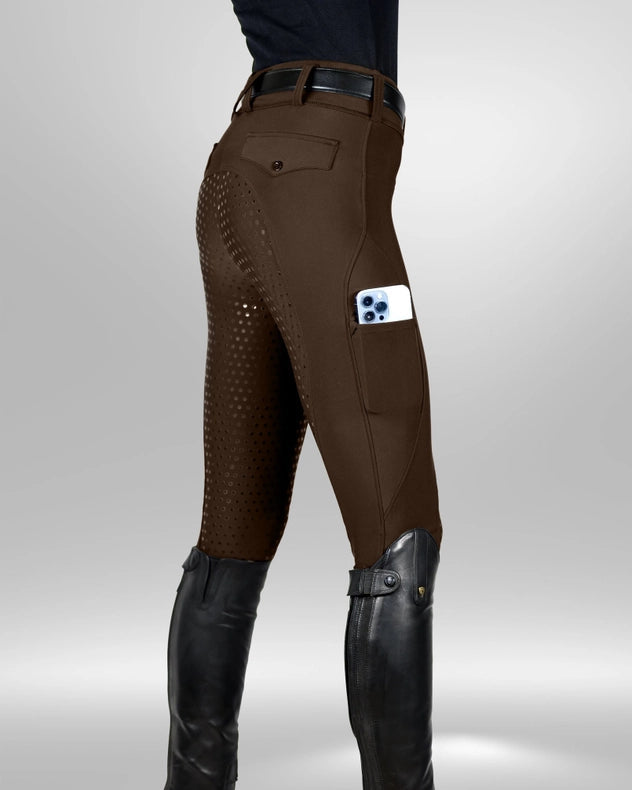 Lux Gripteq Mocha Riding Pants