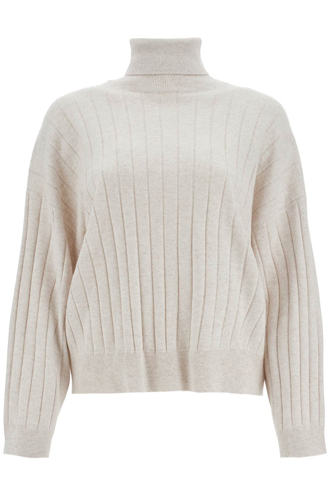 Brunello Cucinelli high-neck cashmere pullover sweater