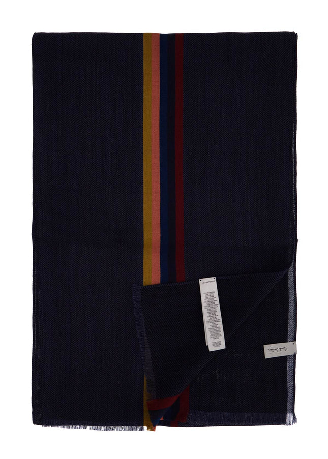 Paul Smith virgin wool checked scarf