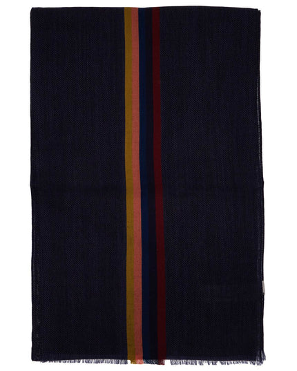 Paul Smith virgin wool checked scarf