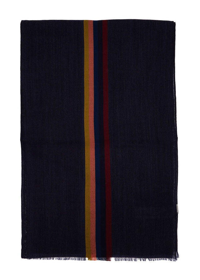 Paul Smith virgin wool checked scarf