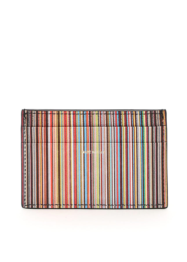 Paul Smith signature stripe cardholder