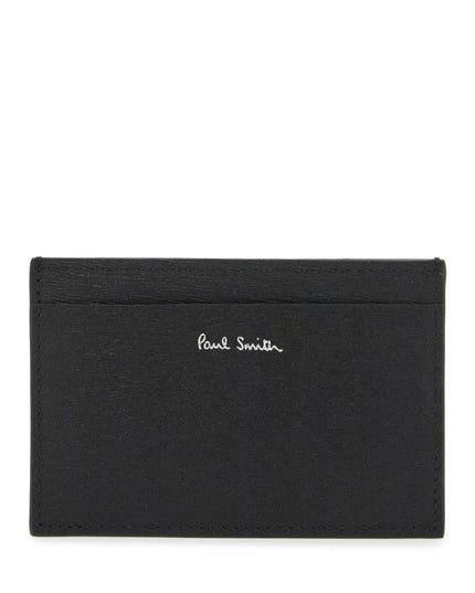 Paul Smith saffiano leather card holder with