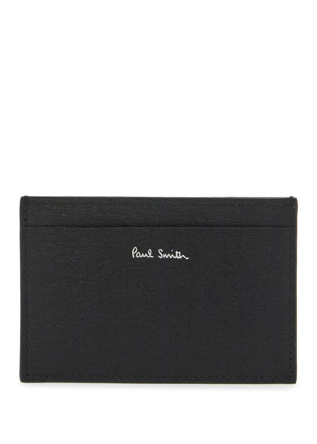 Paul Smith saffiano leather card holder with