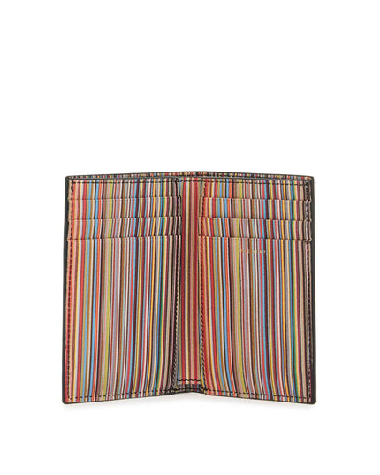 Paul Smith signature stripe card holder