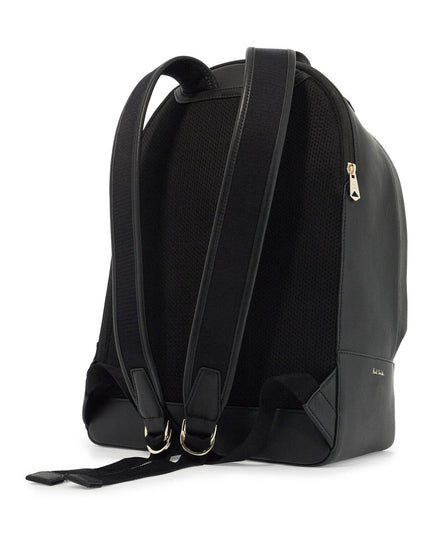 Paul Smith "signature stripe leather backpack"