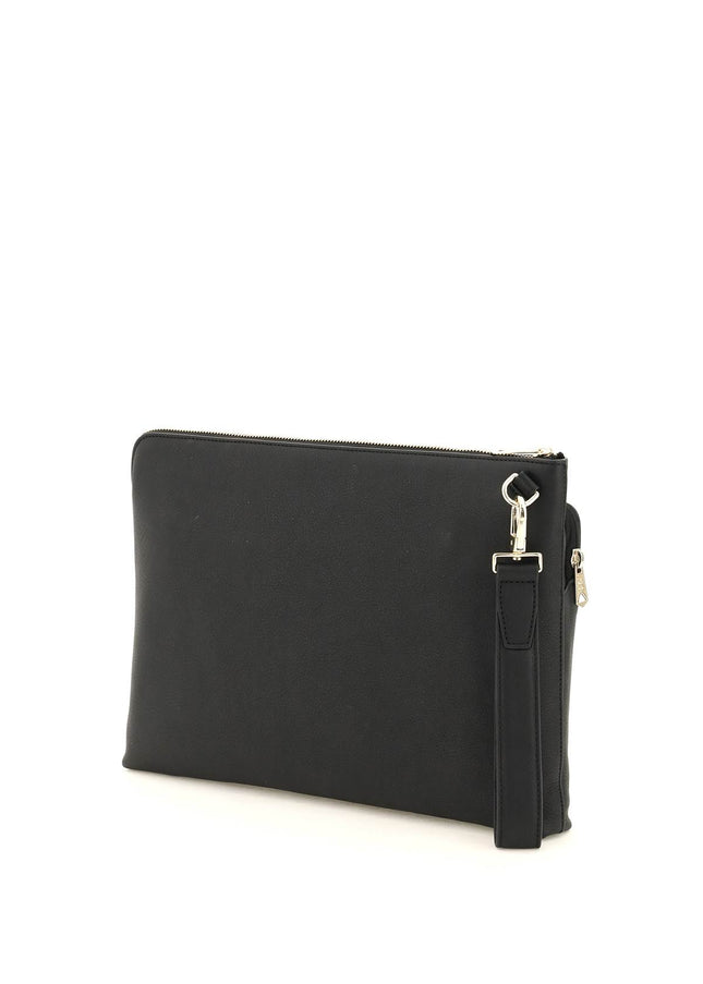 Paul Smith signture stripe leather pouch