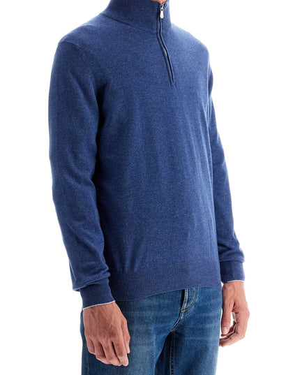 Brunello Cucinelli high-neck cashmere pullover sweater