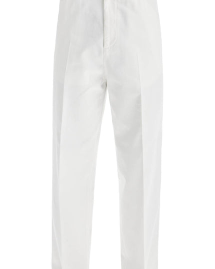 Brunello Cucinelli twill gabardine trousers with garment