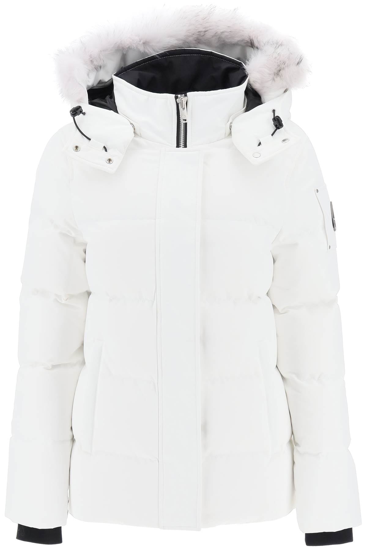 Moose Knuckles 'Cloud 3Q' Hooded Midi Down Jacket-Women's Fashion - Women's Clothing - Jackets & Coats - Jackets-Moose Knuckles-XS-Urbanheer