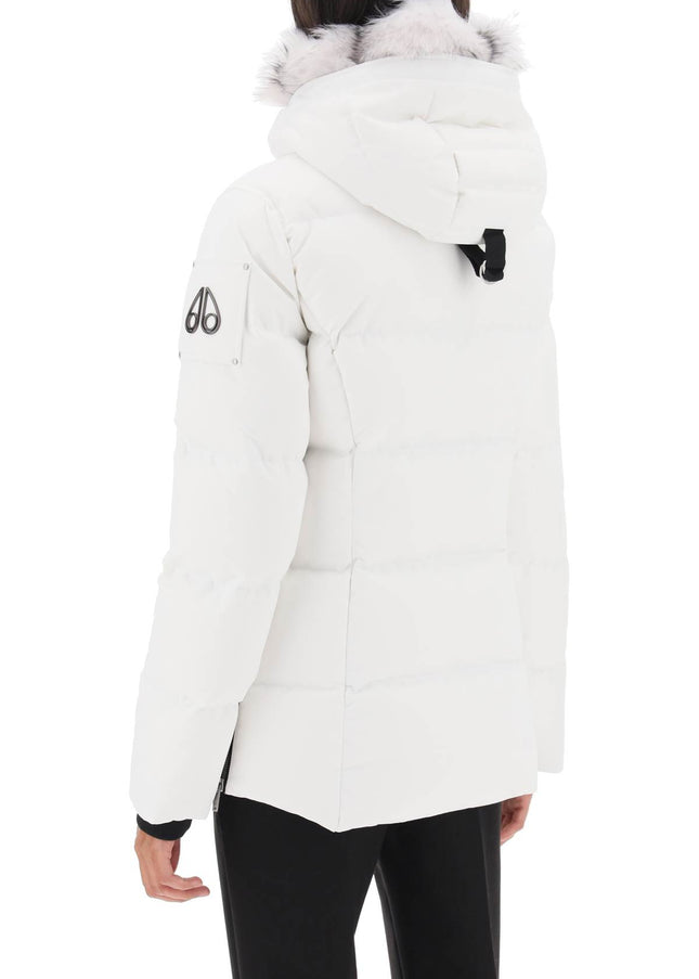 Moose Knuckles 'Cloud 3Q' Hooded Midi Down Jacket-Women's Fashion - Women's Clothing - Jackets & Coats - Jackets-Moose Knuckles-XS-Urbanheer