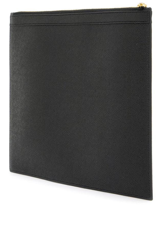 Thom Browne leather medium document holder