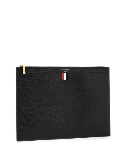 Thom Browne leather medium document holder