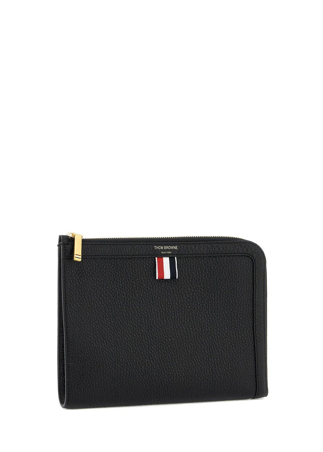 Thom Browne "embossed leather pouch