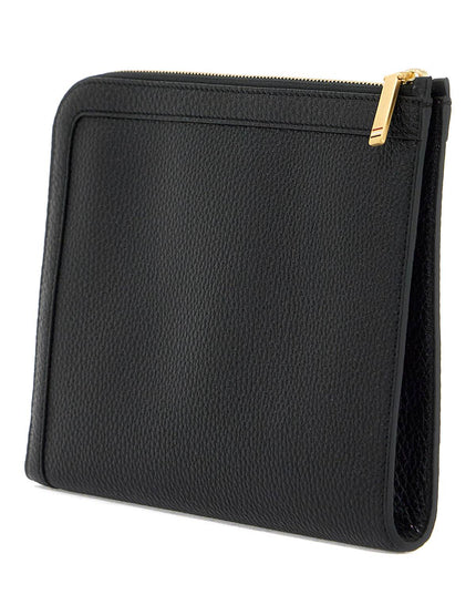 Thom Browne "embossed leather pouch