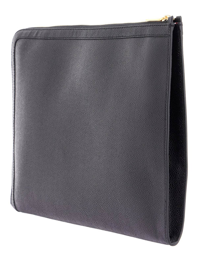 Thom Browne leather large document holder