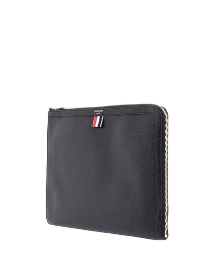 Thom Browne leather large document holder