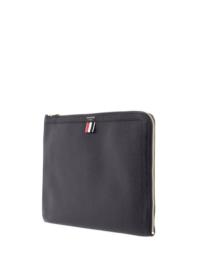 Thom Browne leather large document holder