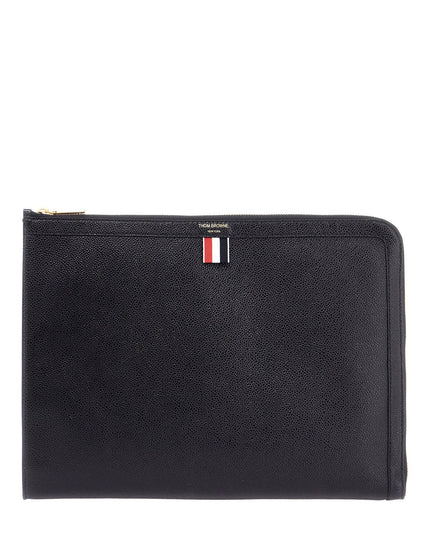 Thom Browne leather large document holder