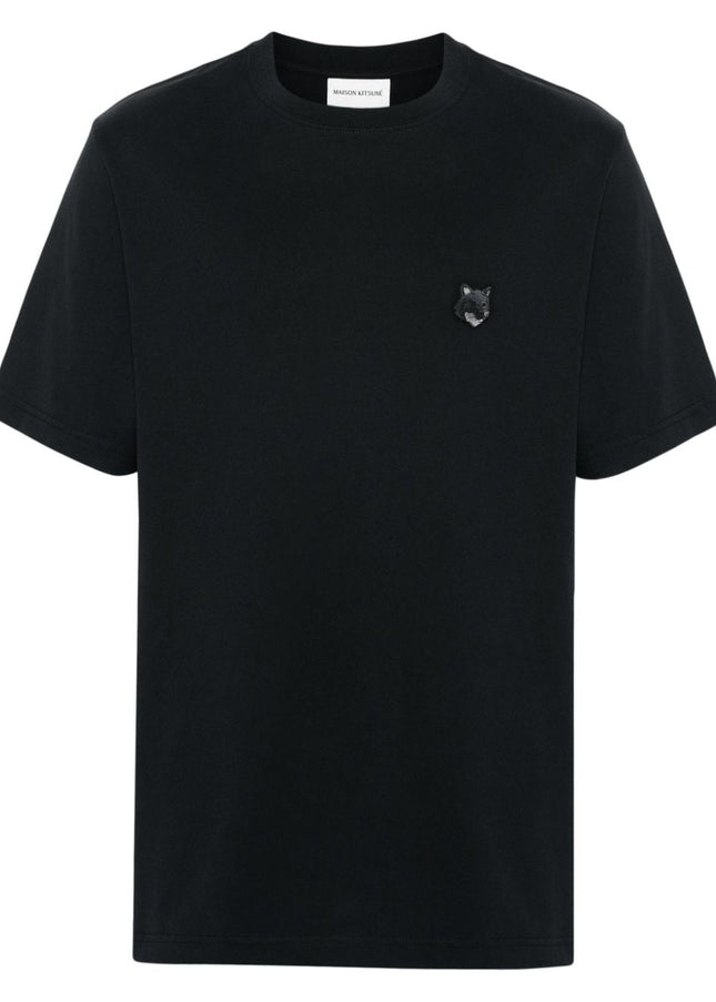 MAISON KITSUNE' T-shirts and Polos Black