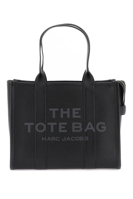 MARC JACOBS the leather large tote bag - Black