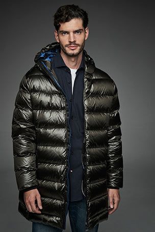 Henry Arroway Marlon Men Puffer Jacket KAKI