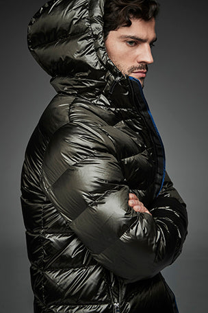 Henry Arroway Marlon Men Puffer Jacket KAKI