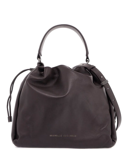 Brunello Cucinelli handbag with monile embell