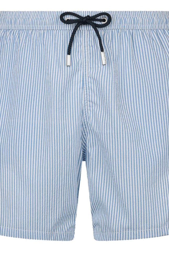 MC2 Saint Barth Light Blue Polyester Swimwear