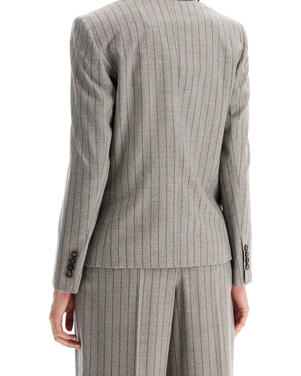 Brunello Cucinelli double-breasted mouliné p