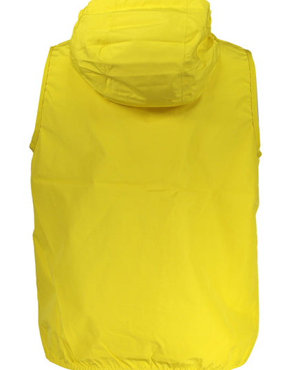 MEN'S YELLOW K-WAY SLEEVELESS-1