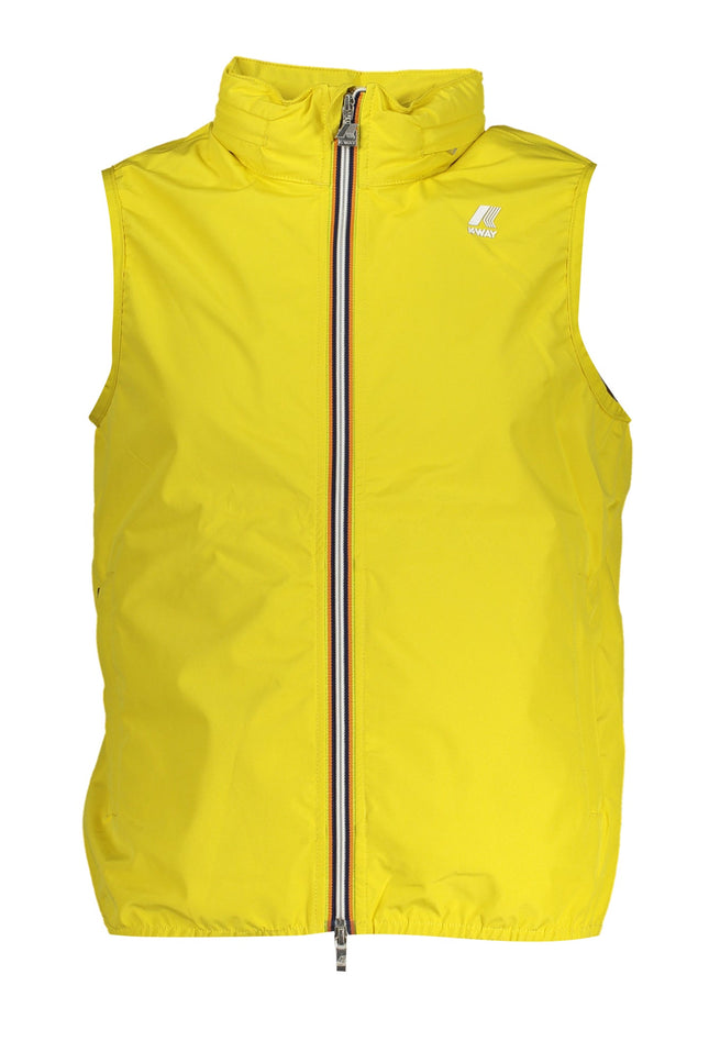 MEN'S YELLOW K-WAY SLEEVELESS-0