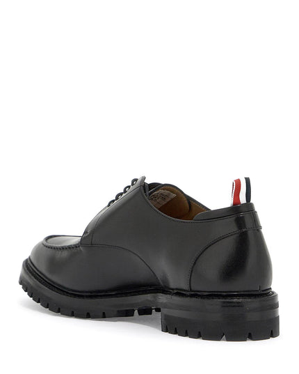 Thom Browne Derby Apron Stitch in pelle liscia