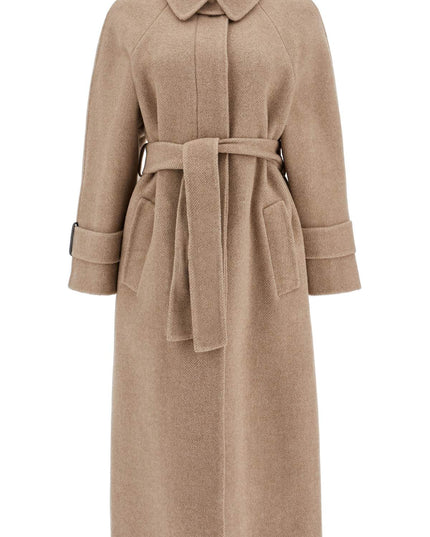 Brunello Cucinelli wool and cashmere coat with belt