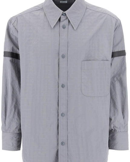 Thom Browne nylon ripstop overshirt in