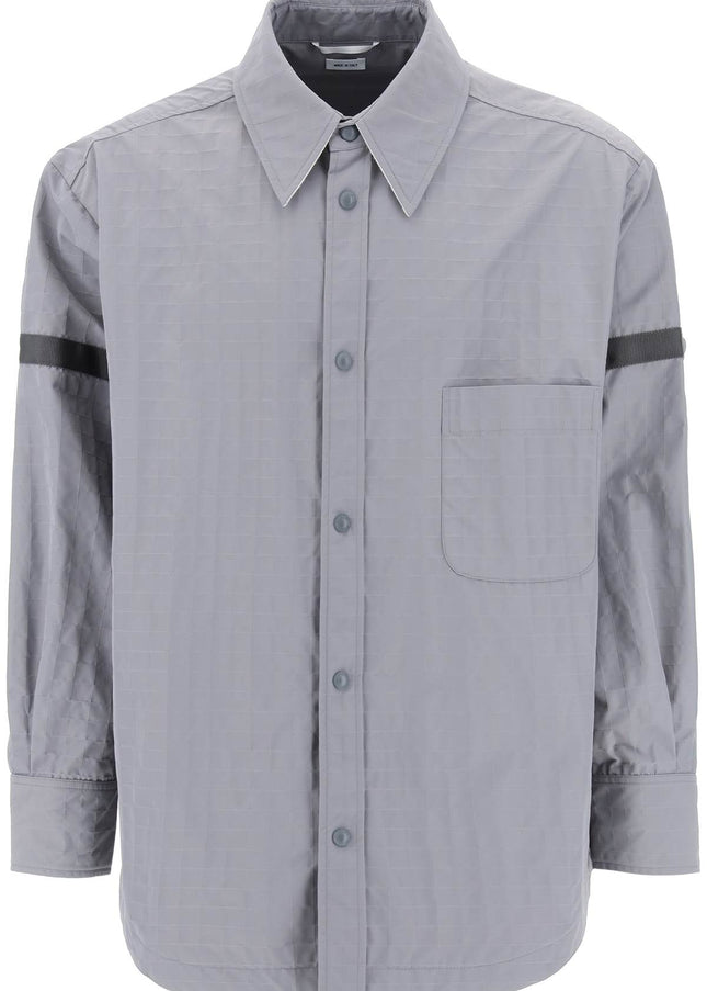 Thom Browne nylon ripstop overshirt in