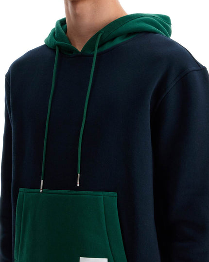 Thom Browne hooded sweatshirt with color