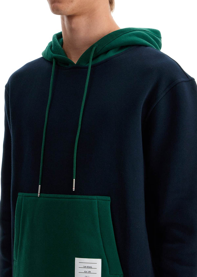 Thom Browne hooded sweatshirt with color