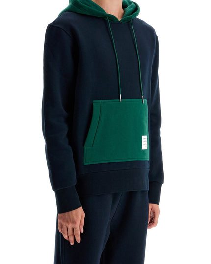 Thom Browne hooded sweatshirt with color