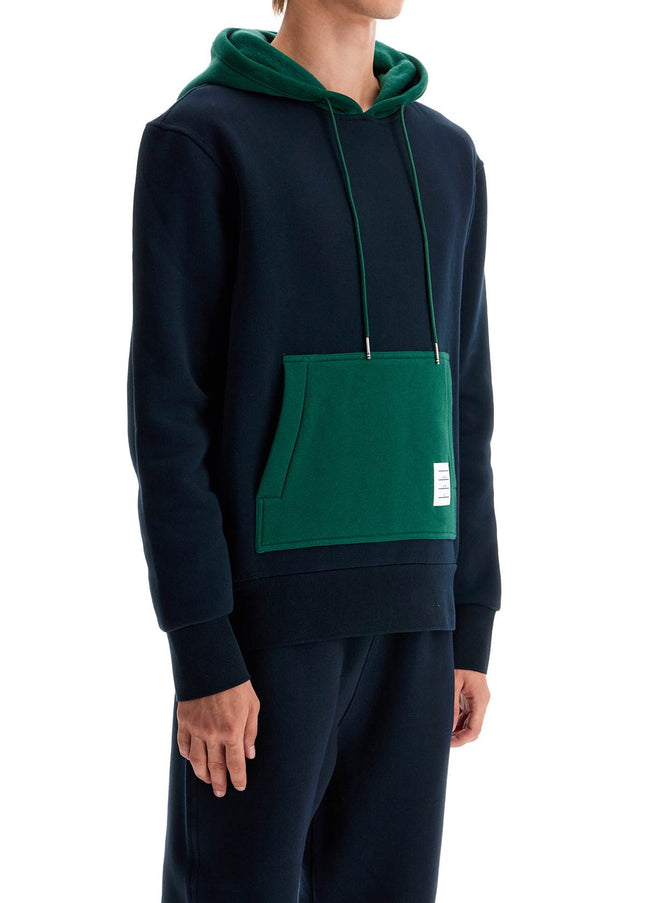 Thom Browne hooded sweatshirt with color