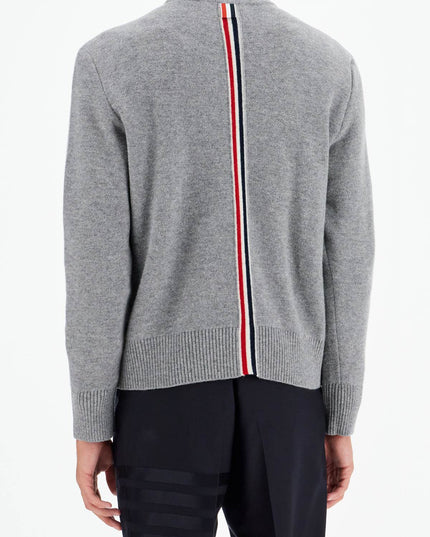 Thom Browne wool piqué crewneck pullover