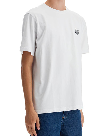 Maison Kitsune 'bold fox head patch t-shirt'