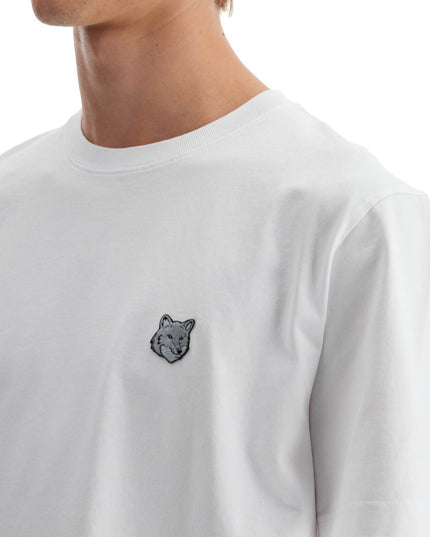 Maison Kitsune 'bold fox head patch t-shirt'