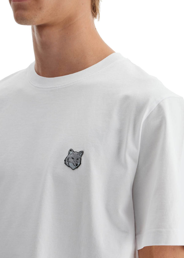 Maison Kitsune 'bold fox head patch t-shirt'